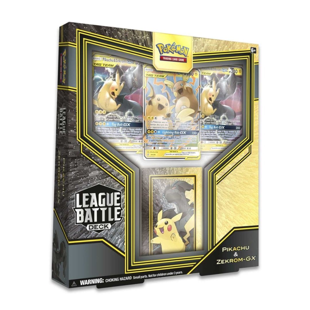 Th B I Pokemon Tcg Pikachu And Zekrom Gx League Battle Deck Phi N B N