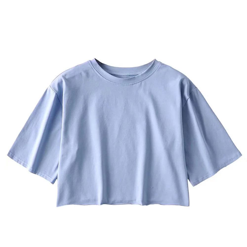 ÁO THUN CROPTOP DÁNG SUÔNG