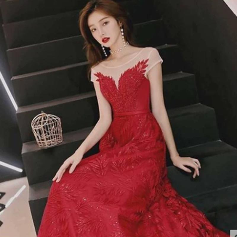 ĐẦM MAXI REN LƯỚI ĐÍNH SEQUIN