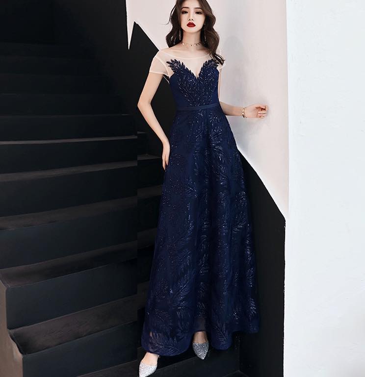 ĐẦM MAXI REN LƯỚI ĐÍNH SEQUIN