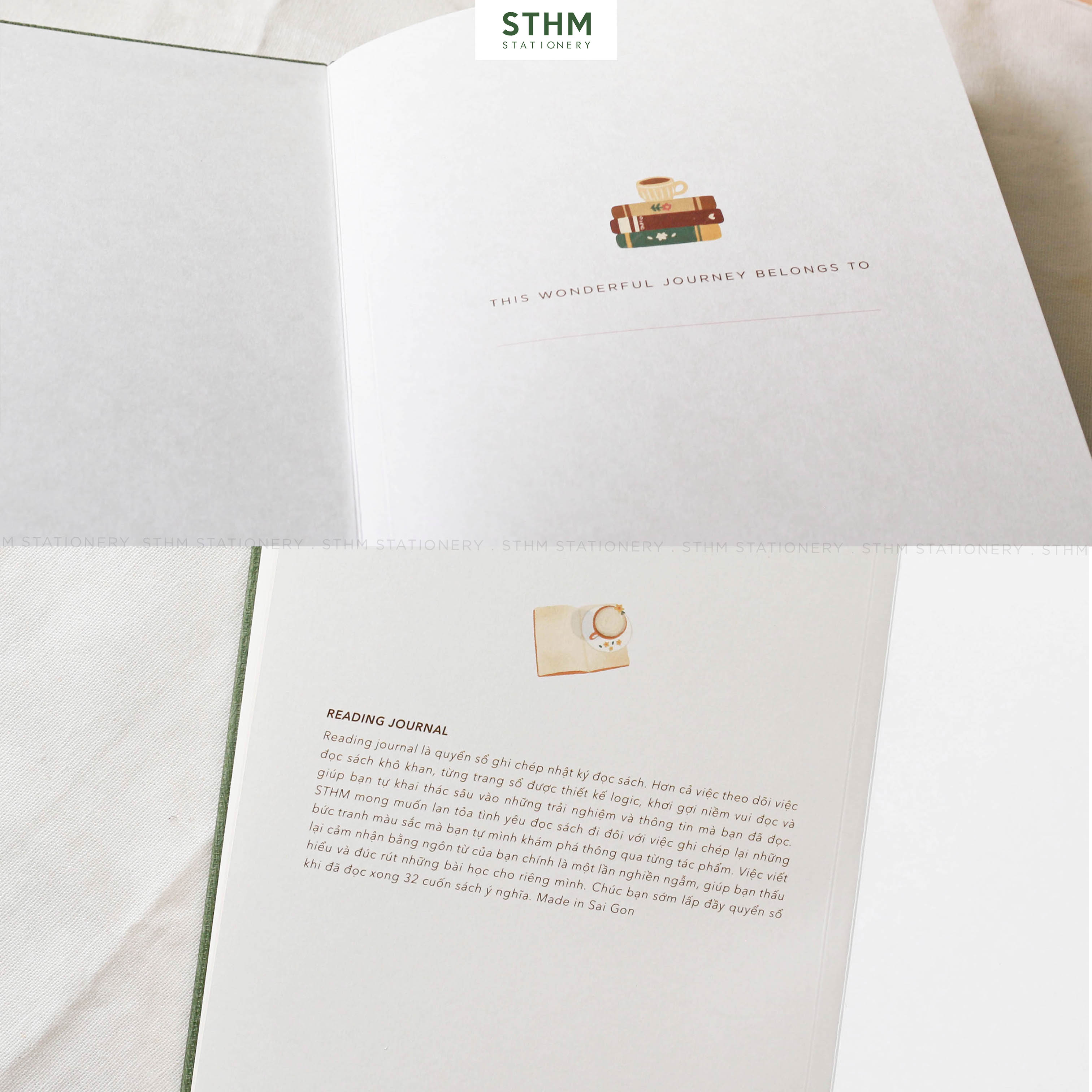 Reading Journal - Nhật ký đọc sách, viết lại cảm nghĩ về sách
