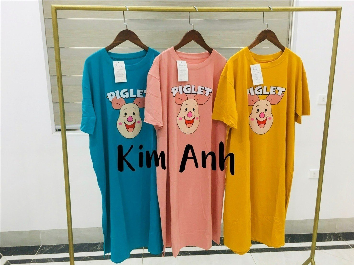 VC23-0551 Váy thun suông heo Piglet ZCN-duoc-ban-tai-Chuẩn Mom’s