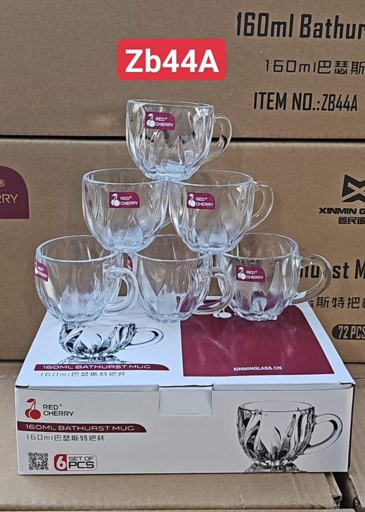 Bộ 6 Ly Uống Trà Kiểu ZB44A (Thùng 12 cái)