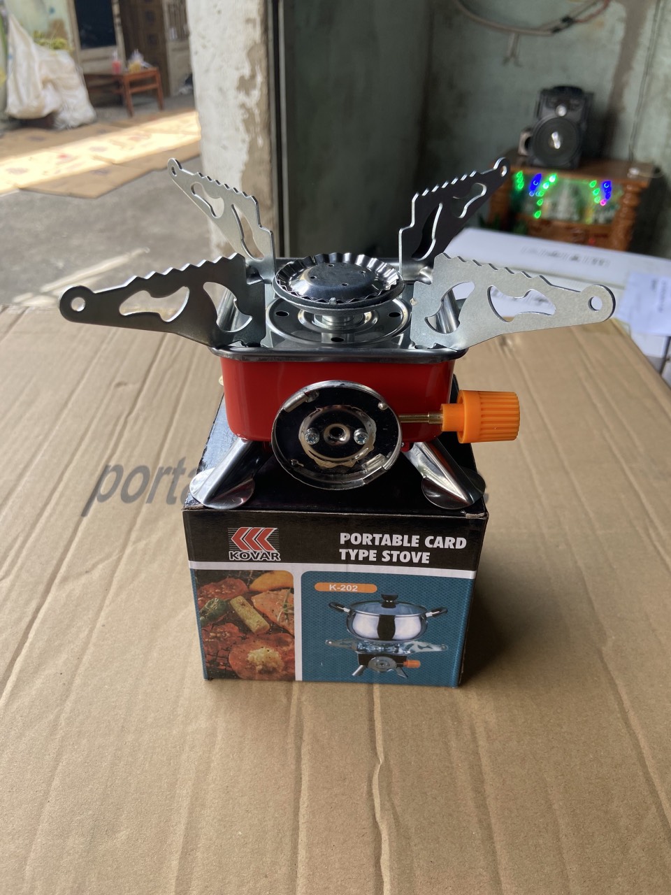 Bếp Ga Mini Du Lịch Tiện Lợi Không Van (Thùng 50 )