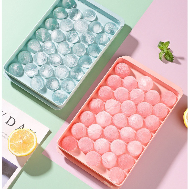 Khay Nhựa Làm Đá 33 Ô (Thùng 200)