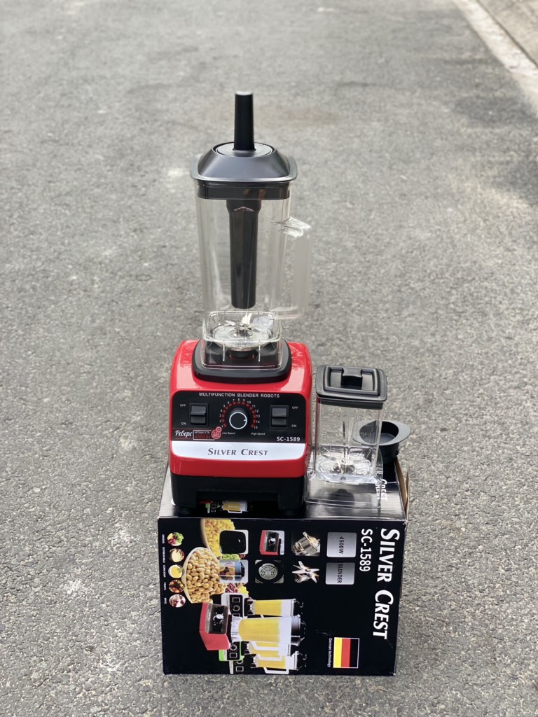 ( 2 Cối ) Máy Xay Sinh Tố Công Nghiệp Silver Crest SC1589 (Thùng 6 cái)