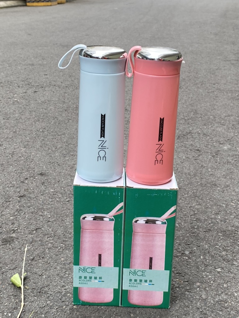 Bình Thủy Tinh 400ML NICE (Thùng 100 cái)