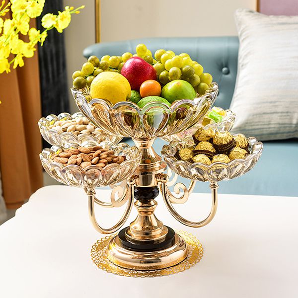 Khay Đựng Hoa Quả Thủy Tinh Phong Cách Châu Âu ( Thùng 12 )