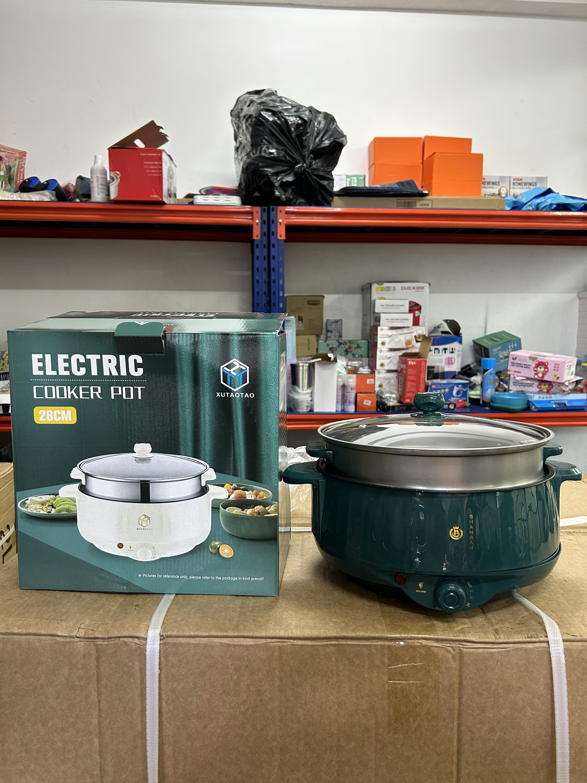 (28CM) Nồi Lẩu 3 Nấc Nhiệt Shanban Size 28CM (Thùng 20)