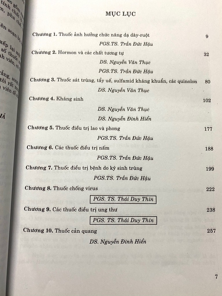 Hóa dược Tập 2 (Sách ĐTDSĐH)