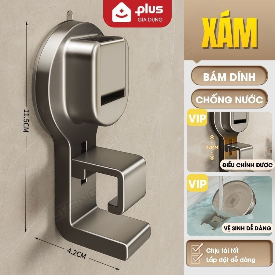 Móc treo thau chậu cốc hút LTENG | nhựa
