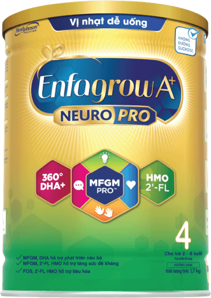 Sữa Enfagrow A+ NeuroPro Việt Nam 4 830g ( 2 - 6 tuổi )