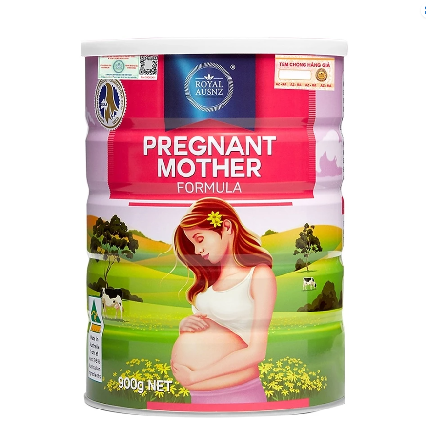 Sữa bầu Hoàng Gia Pregnant Mother Formula Úc 900g ( phụ nữ mang thai và cho con bú )