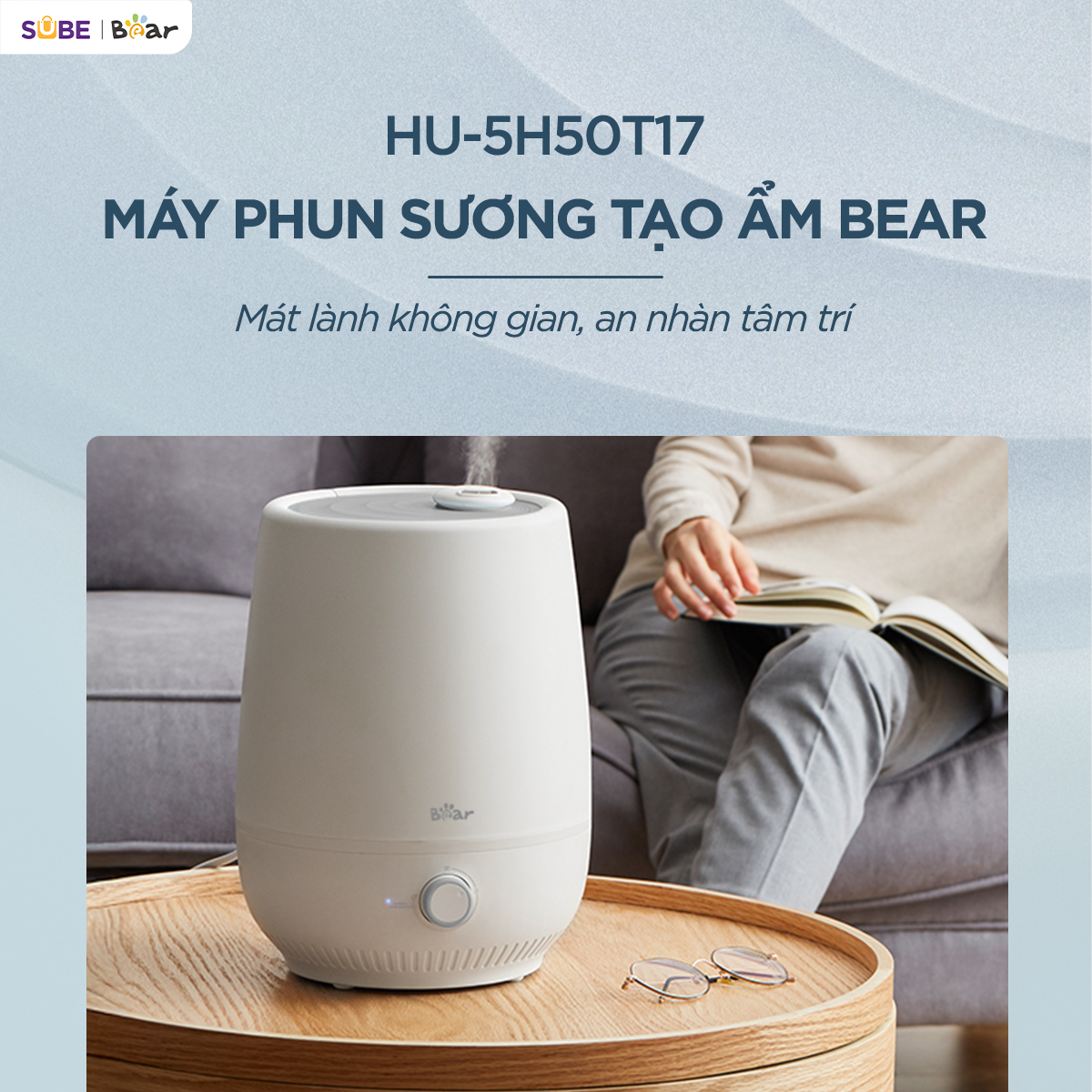 Máy tạo độ ẩm Bear  HU-5H50T17