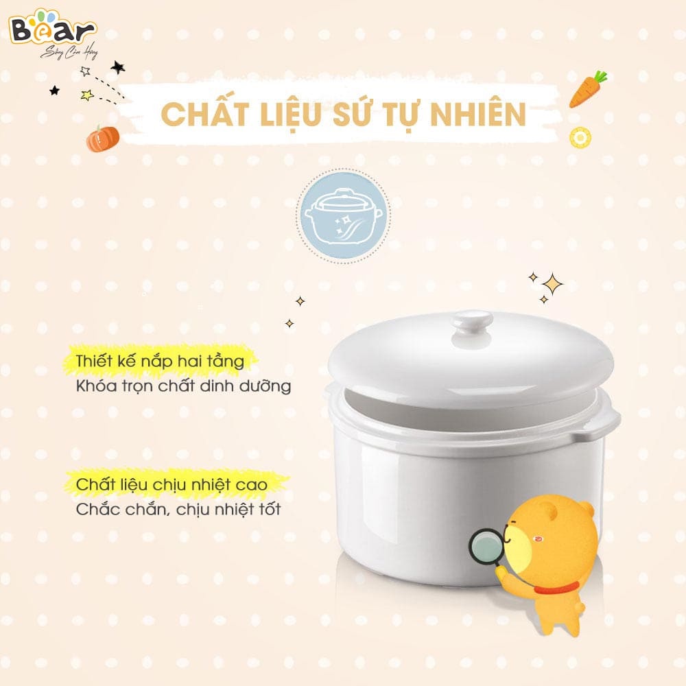 Phụ kiện nắp & thân thố sứ 2.5L SUBE003