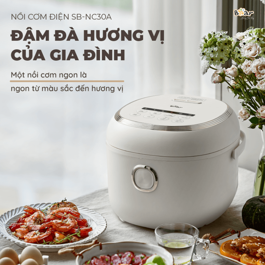 Nồi cơm điện Bear SB-NC30A