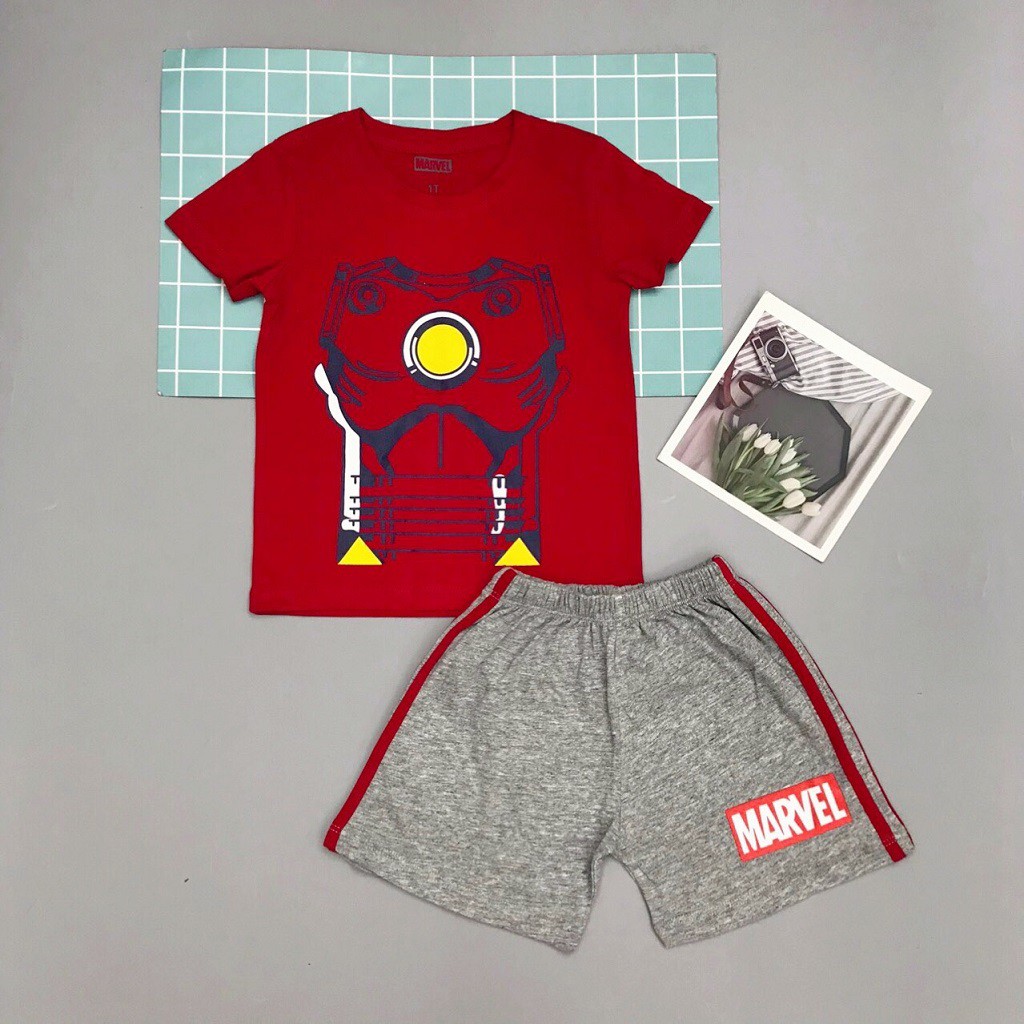 [Hot] Bộ Thun Bé Trai, Size 1-7, In Hình Siêu Nhân, Hàng Made In Vn, Chất Cotton Xuất Dư Đẹp, Nhiều Màu Sắc Cho Bé Lự