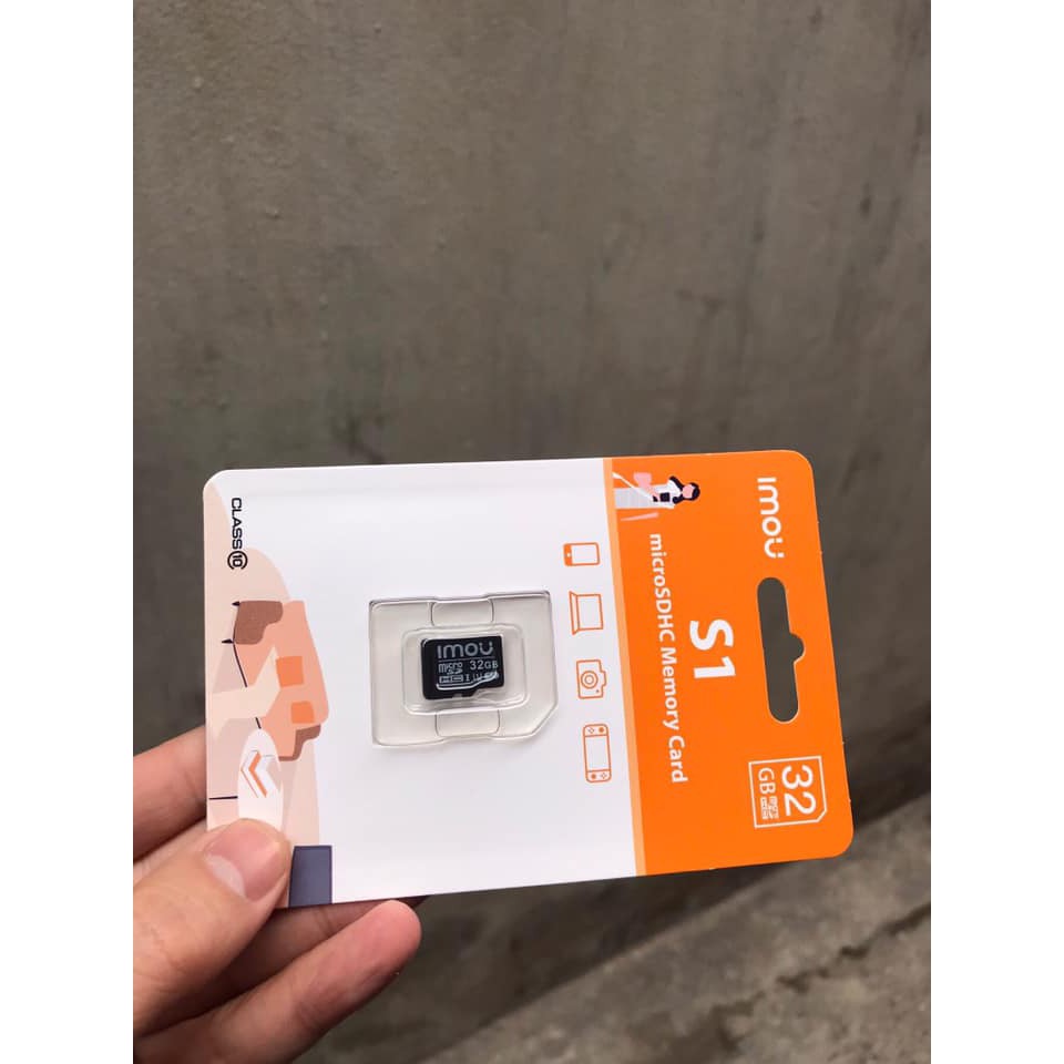 Thẻ nhớ Micro SD high Speed Imou 32GB 80Mb/s DO DSS PHÂN PHỐI (BH 24T)