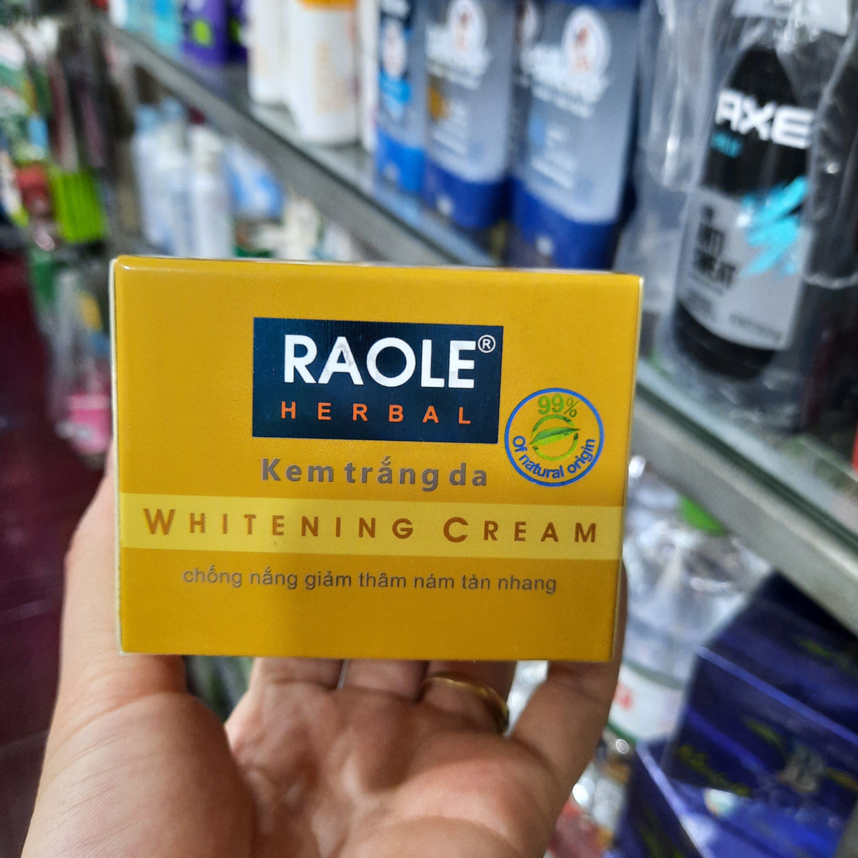Kem trắng da chống nắng 9in1 Raole 12g