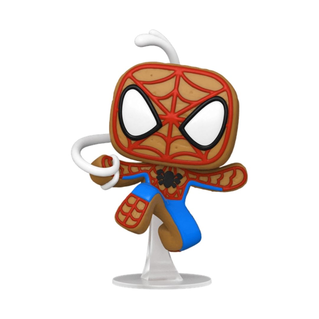 [Funko] Mô hình Funko Pop 939 Spider Man Gingerbread dòng Marvel Multiverse 10cm MVFKP07