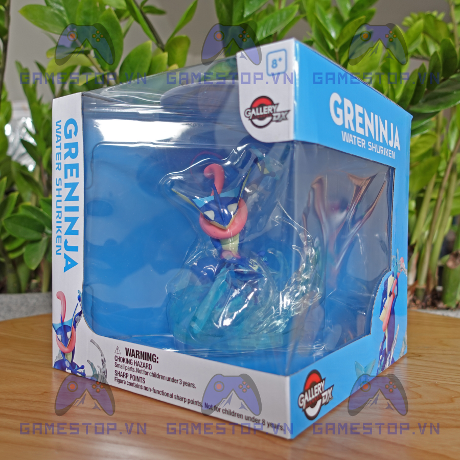 Mô hình Pokemon Greninja/Gekkouga 15cm Water Shuriken Gallery DX Nhựa PCV, ABS CHÍNH HÃNG MỸ GALDX02