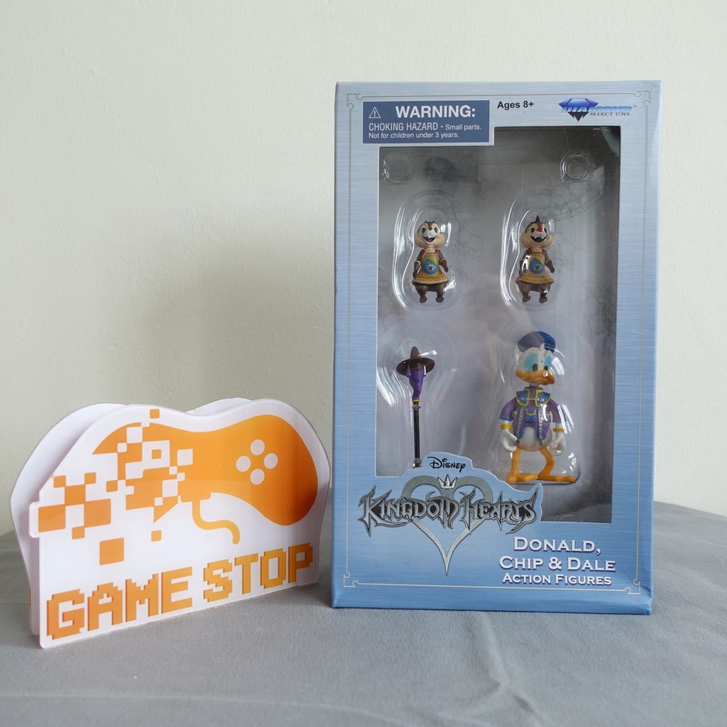 [Diamond Select Toy] Mô hình nhân vật Donald Chip and Dale dòng Kingdom Hearts 12cm KHDS01