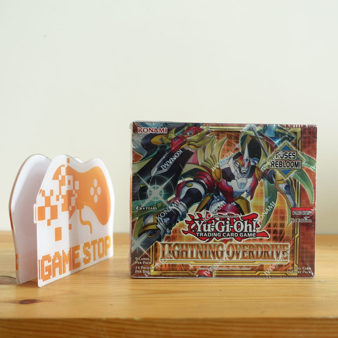Thẻ bài YuGiOh TCG Lightning Overdrive  Booster Box (1st Edition) Build Deck phiên bản tiếng Anh CHÍNH HÃNG MỸ YGTCGBOOB13