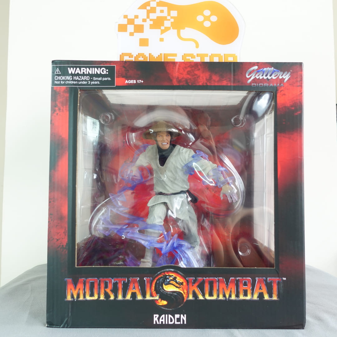 [Diamond Select Toy] Mô hình nhân vật Raiden Gallery Diorama dòng Mortal Kombat 25cm MKGAL01