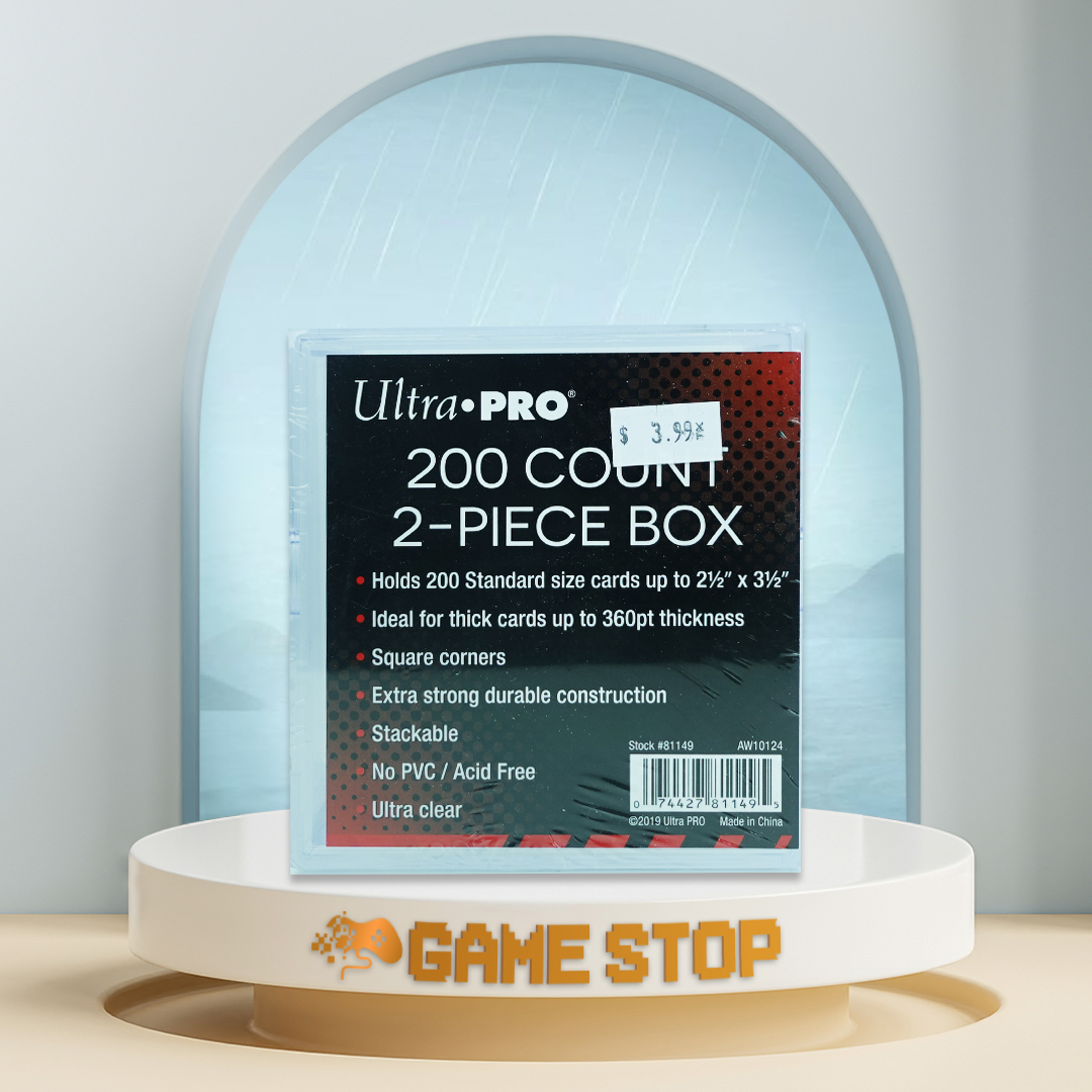 [Ultra Pro] Hộp đựng thẻ bài cao cấp 2 Piece 200 Count Clear Card Storage Box PHUKTCG76