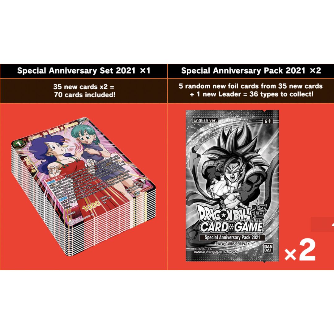 [Bandai] Thẻ bài Dragon Ball Super CCG Special Anniversary Box 2021 DBS