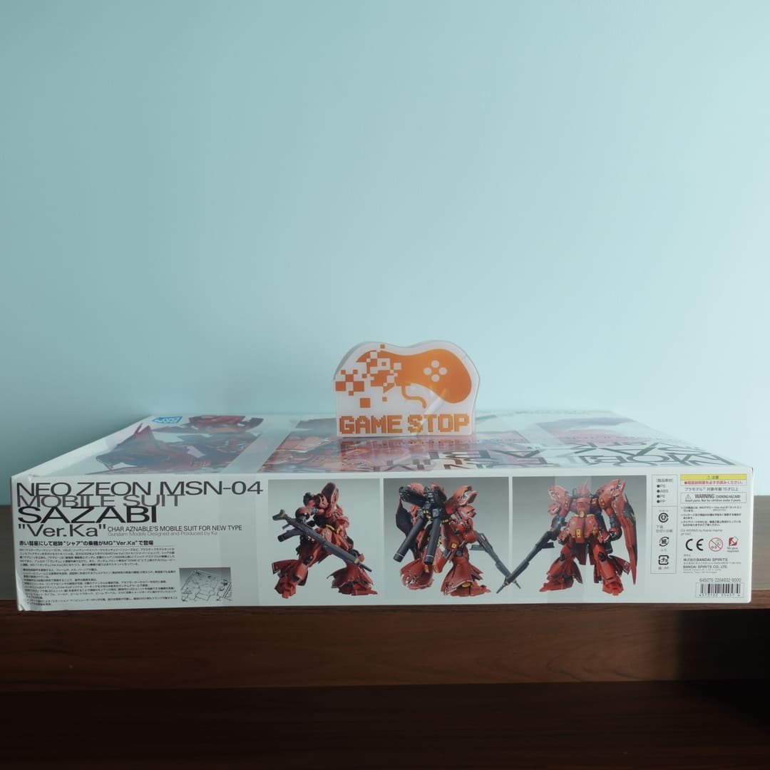 Mô hình Gundam MG MS 04 Sazabi Ver Ka BANDAI Mô hình có khớp lắp ráp Nhựa PVC CHÍNH HÃNG NHẬT GDMG09