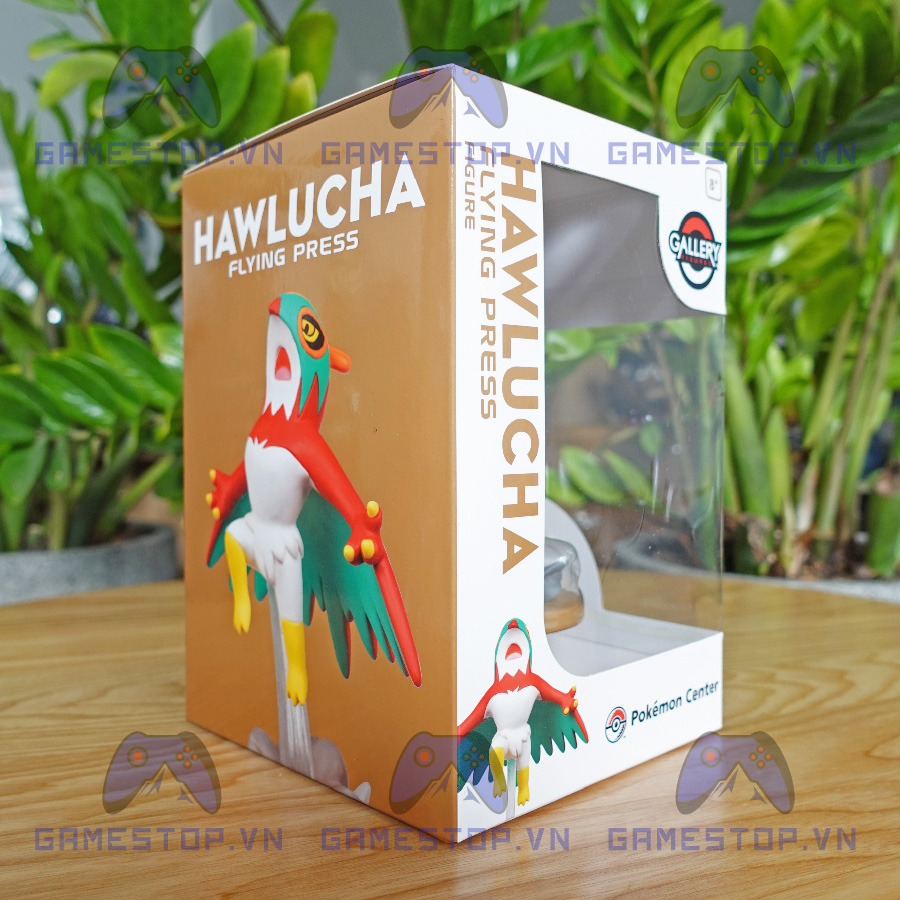 Mô hình Pokemon Hawlucha/Luchabull 5cm Flying Press Gallery Nhựa PVC ABS CHÍNH HÃNG MỸ Pokemoncenter GAL05