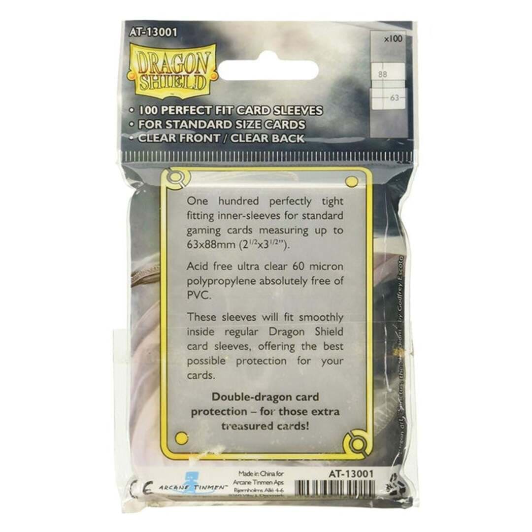 Dragon Shield 100CT Perfect Fit Sleeves