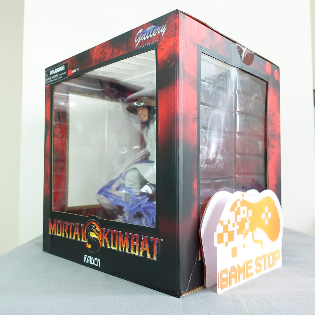 [Diamond Select Toy] Mô hình nhân vật Raiden Gallery Diorama dòng Mortal Kombat 25cm MKGAL01