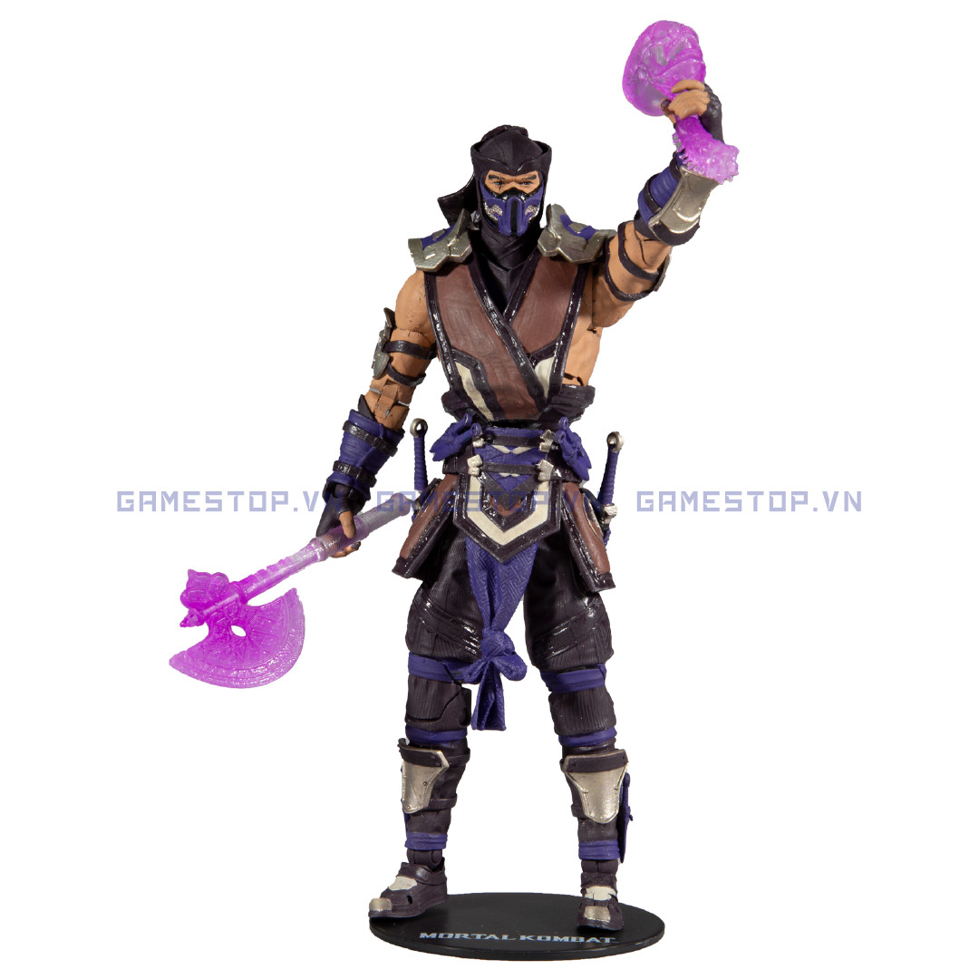 Mô hình Mortal Kombat Sub Zero Winter Purple 18cm McFarlane Mô hình có khớp Nhựa PVC CHÍNH HÃNG MỸ MKMF05