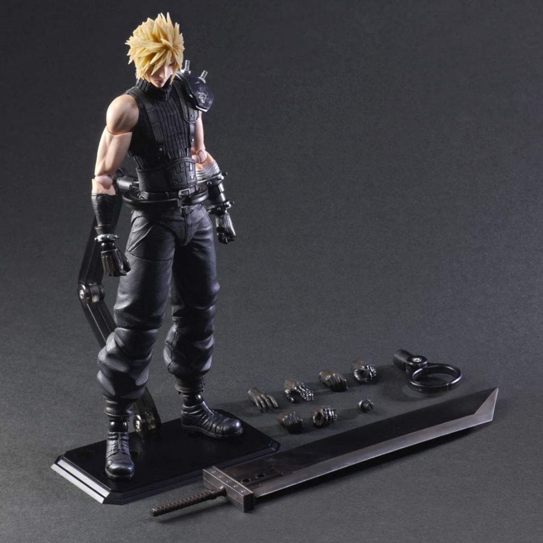 [Square Enix] Mô Hình Play Arts Kai Cloud Strife Version 2 Dòng Final ...