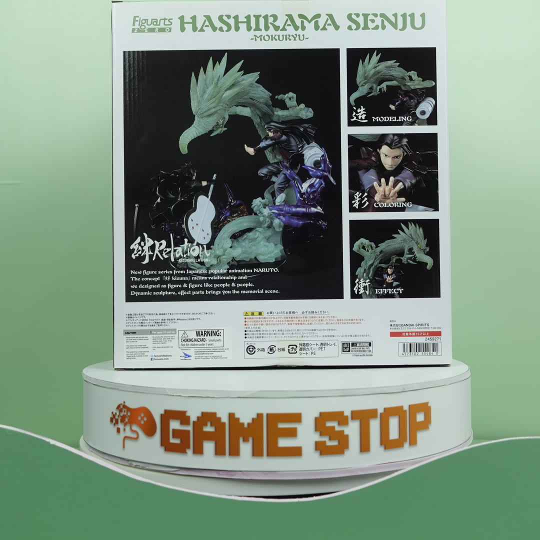 [Bandai Spirits] Mô hình Figuarts Zero Hashirama Senju Mokuryu Kizuna Relation Completed dòng Naruto 31cm NARBD01