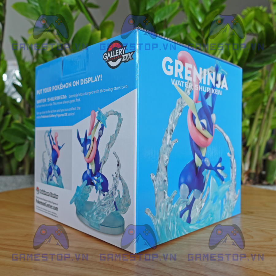 Mô hình Pokemon Greninja/Gekkouga 15cm Water Shuriken Gallery DX Nhựa PCV, ABS CHÍNH HÃNG MỸ GALDX02