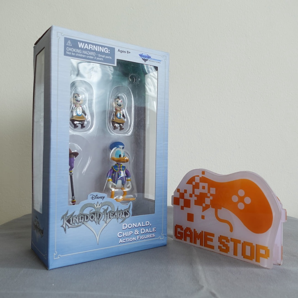 [Diamond Select Toy] Mô hình nhân vật Donald Chip and Dale dòng Kingdom Hearts 12cm KHDS01