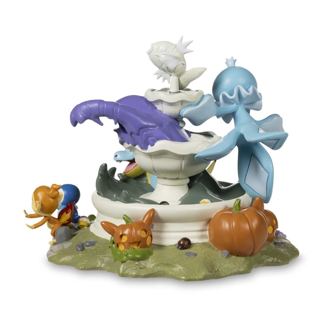 [Pokemon Center] Mô hình Haunted Pokemon Village Figur Frillish Frightening Fountain 18cme PO19
