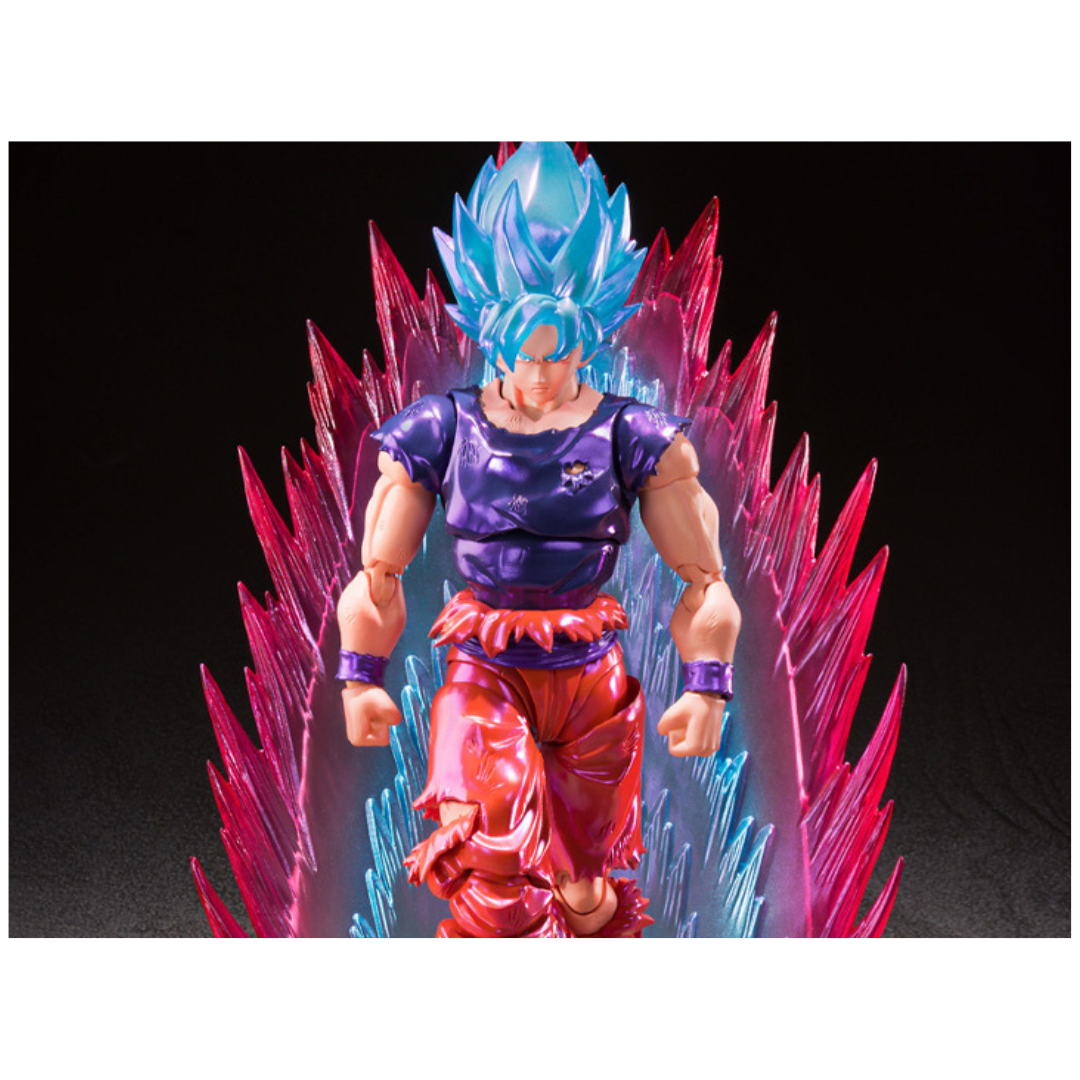 Bandai] Mô hình SHF Son Goku Super Saiyan God Super Saiyan Kaio Ken Event  Exclusive Color Edition dòng Dragon Ball Super 15cm DBSHF16 