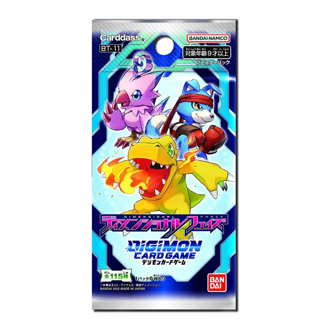 [Bandai] Thẻ bài Digimon TCG Dimensional Phase Booster Box BT11 phiên