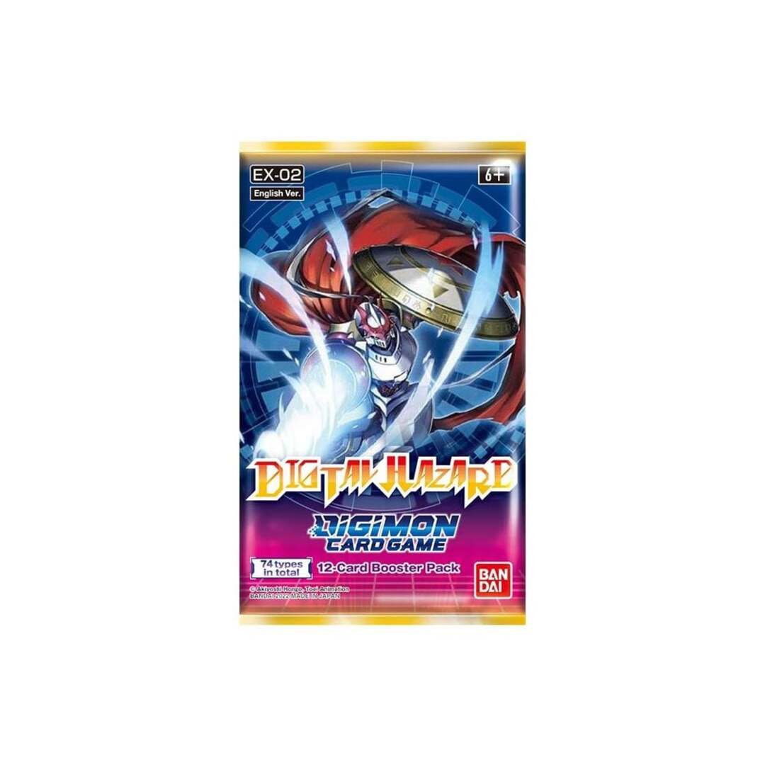 [Bandai] Thẻ bài Digimon TCG EX2 Digital Hazard Booster Pack EX02 phiên bản tiếng Anh DGMTCGUSBP10