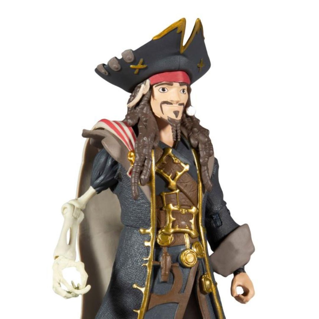 [McFarlane] Mô hình nhân vật Jack Sparrow Support dòng Disney Mirrorverse 18cm DMMF01