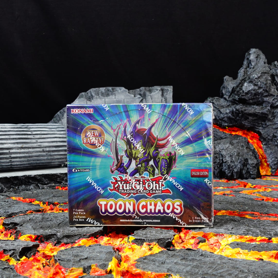 [Konami] Thẻ bài Yugioh TCG Toon Chaos Booster Box Unlimited Edition TOCH phiên bản tiếng Anh YGTCGBOOB29