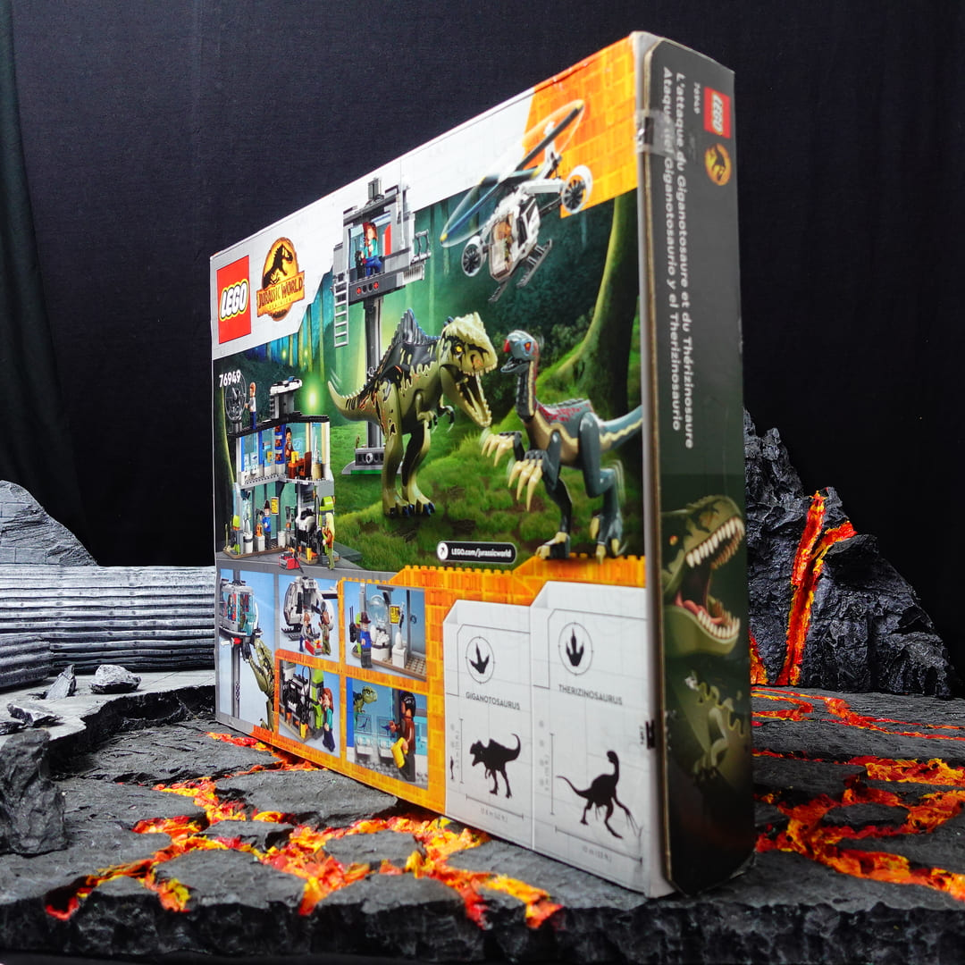 Lego Jurassic Park : L'Attaque du Giganotosaure et du Thérinosaure