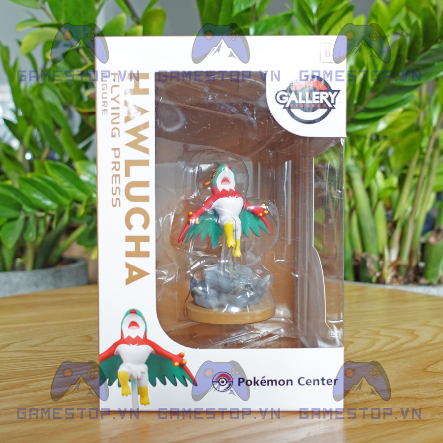 Mô hình Pokemon Hawlucha/Luchabull 5cm Flying Press Gallery Nhựa PVC ABS CHÍNH HÃNG MỸ Pokemoncenter GAL05