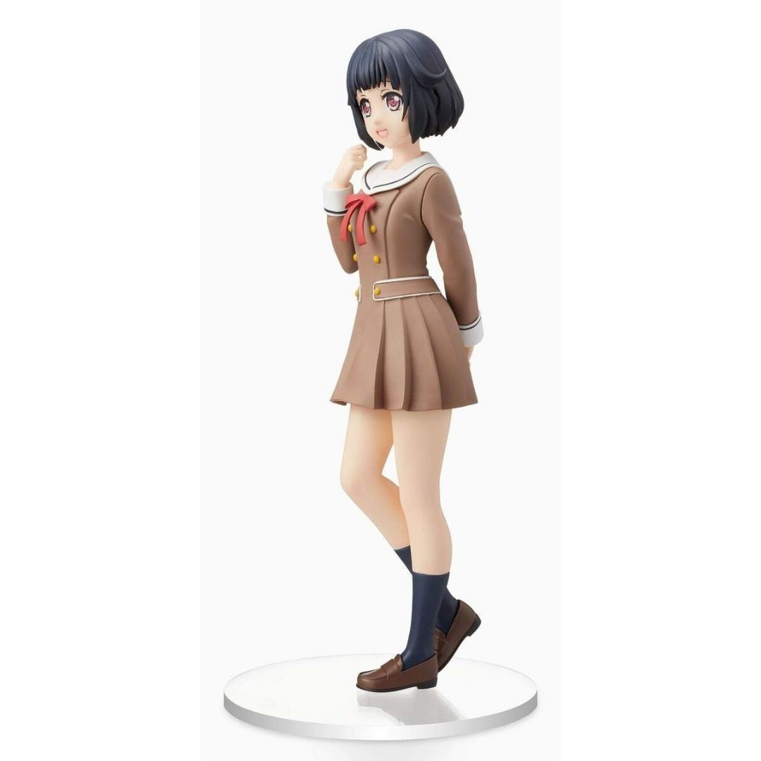 DMCMX Figure Bang Dream! Anime Game Character Model Hikawa Hina College  Uniform Static Character Desktop Decoration PVC Material 21cm Chassis  Decoration : : Toys & Games