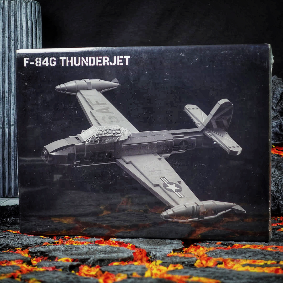 [Brickmania] Mô hình lắp ráp Lego F 84G Thunderjet Turbojet Fighter Bomber LGBM01