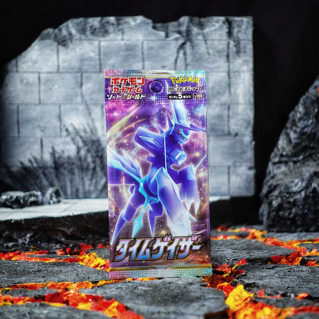 Thẻ bài Pokemon TCG Sword and Shield Time Gazer S10D Booster Pack phiên